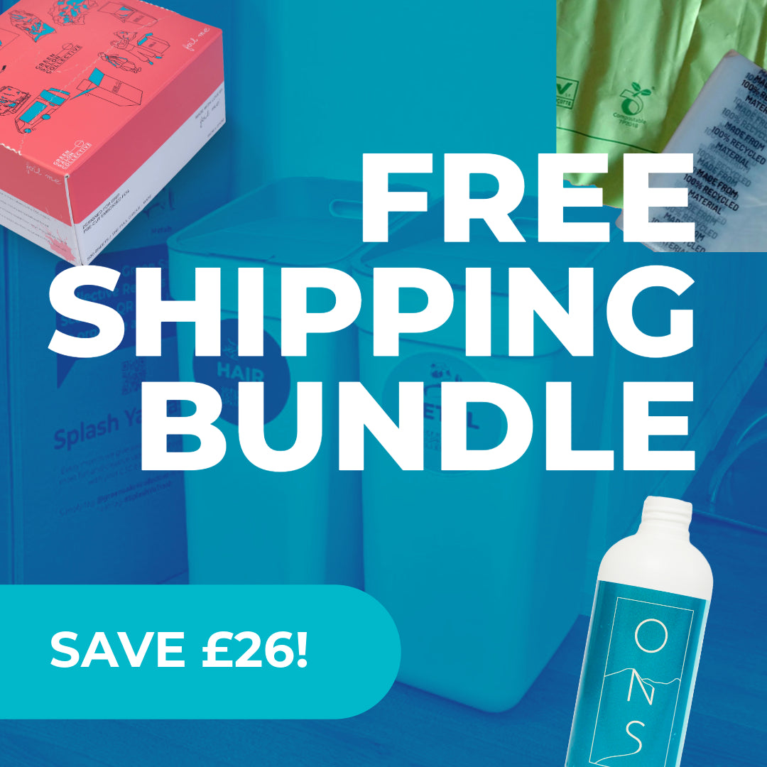 Free Shipping Bundle - Hairdressing Foil, Non-Toxic Cleaner and Recycling Bags - Save £26!