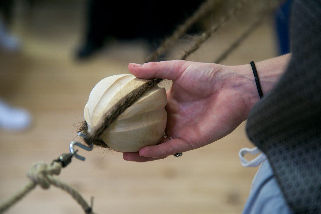 Hair rope making with Sanne Visser