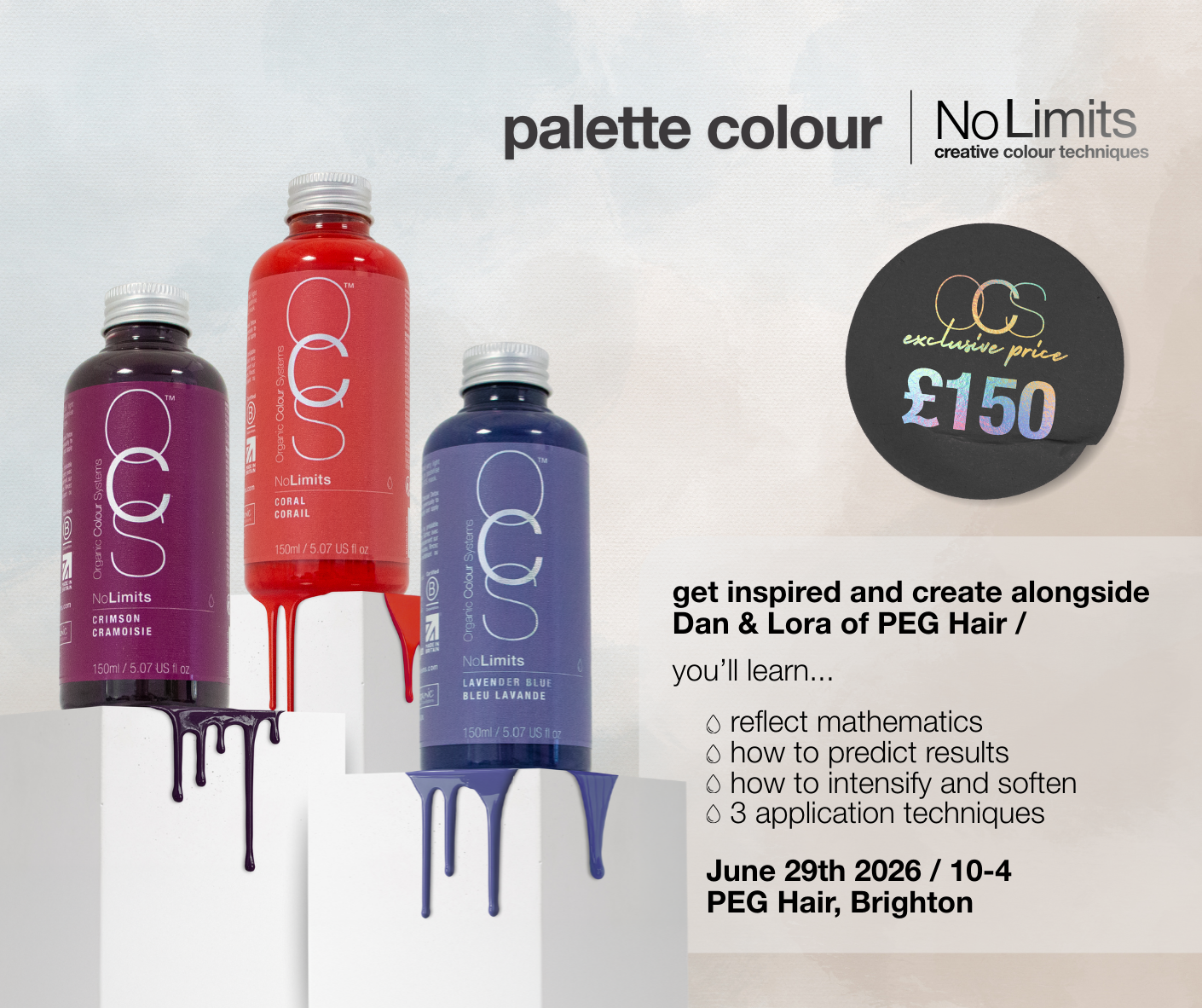 OCS Curate / Palette Colour / 1 Day / Brighton / 29th June 2026 / £199