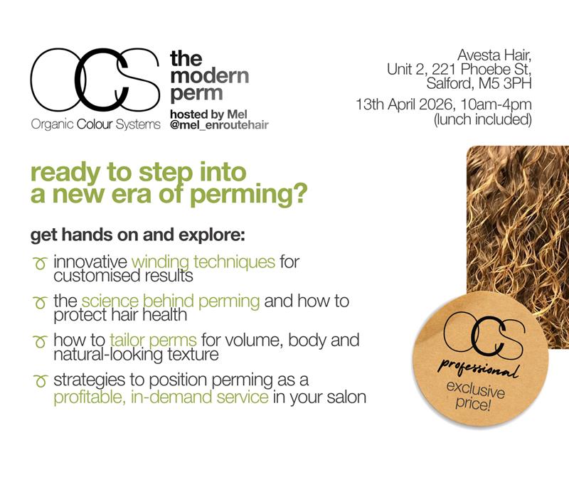 OCS Curate / The Modern Perm / 1 Day / Manchester / 13th April 2026 / £199