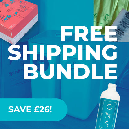Free Shipping Bundle - Hairdressing Foil, Non-Toxic Cleaner and Recycling Bags - Save £26!