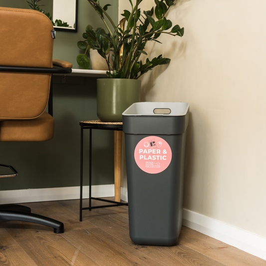 Paper and Plastic Recycling (Bin & 50 Collections)