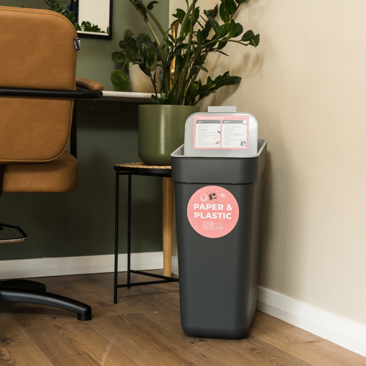 Paper and Plastic Recycling (Bin & 50 Collections)