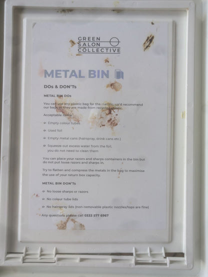 Extra Salon Recycling Bins (Discounted)