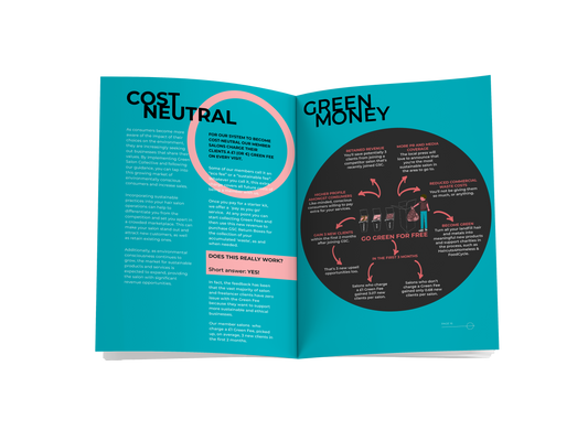 Digital Green Bible: 40 Page Guide to Being a More Sustainable Salon Business